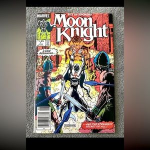 1985 Marvel Moon Knight : Fist Of  Khonshu #1  Newsstand Edition